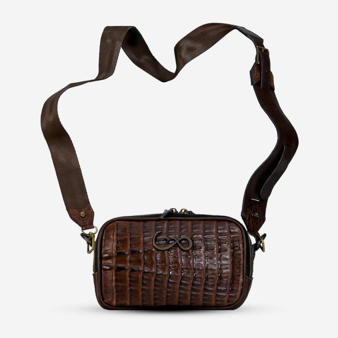 Documentera Mini - Billionaire Croc Brown