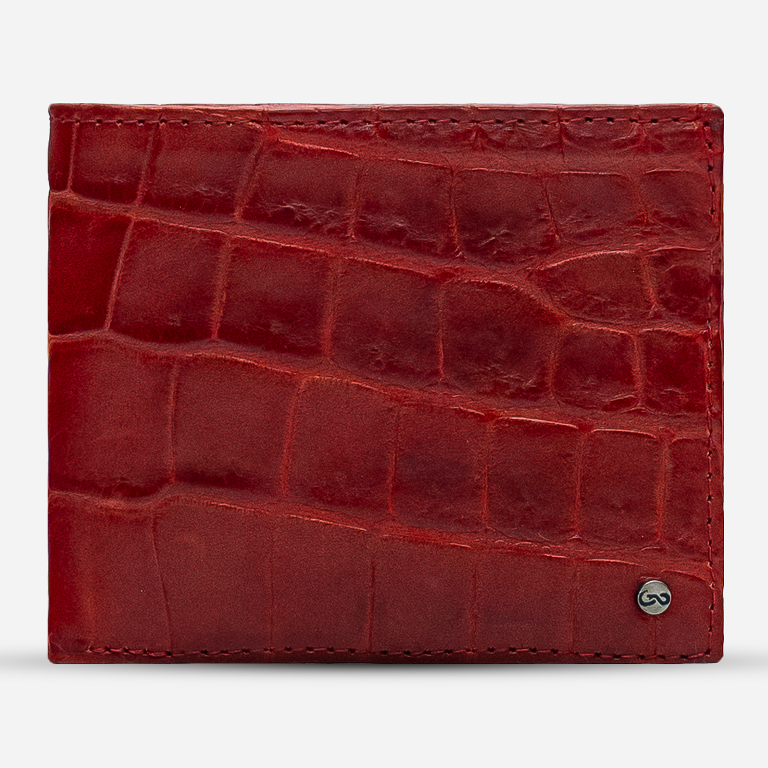 Cartera Grande "The Ambassador" - Billionaire Croc Flame