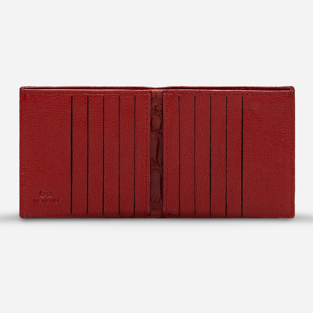 Cartera Grande "The Ambassador" - Billionaire Croc Flame