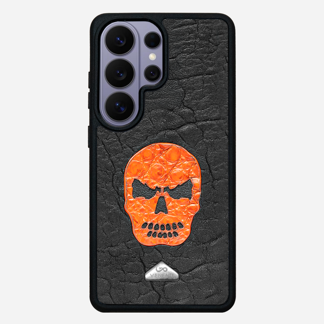 Funda S26 Ultra Illuminati Kranium Orange