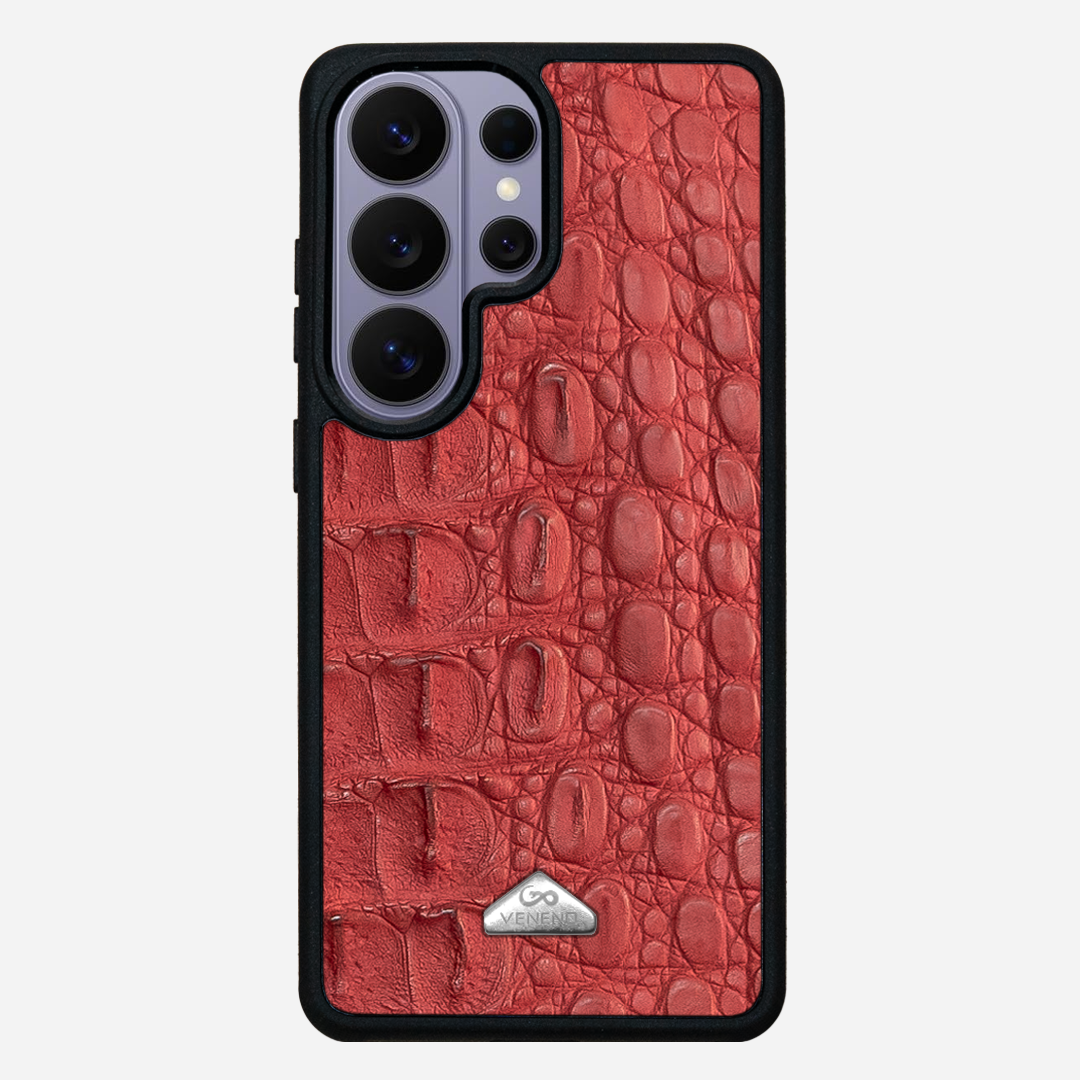 Funda S26 Ultra Illuminati Billionaire Croc Pyra