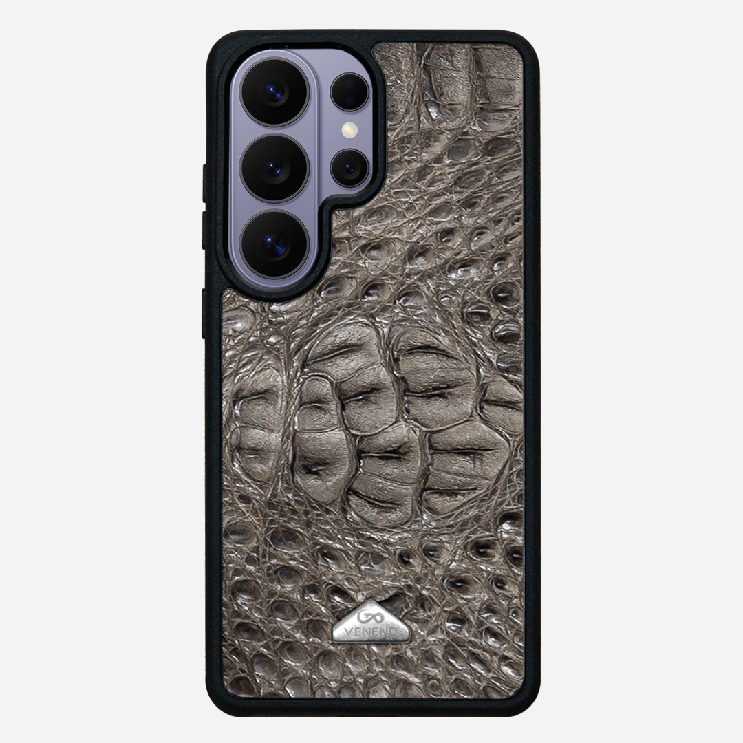Funda S26 Ultra Phantom Croc Gray
