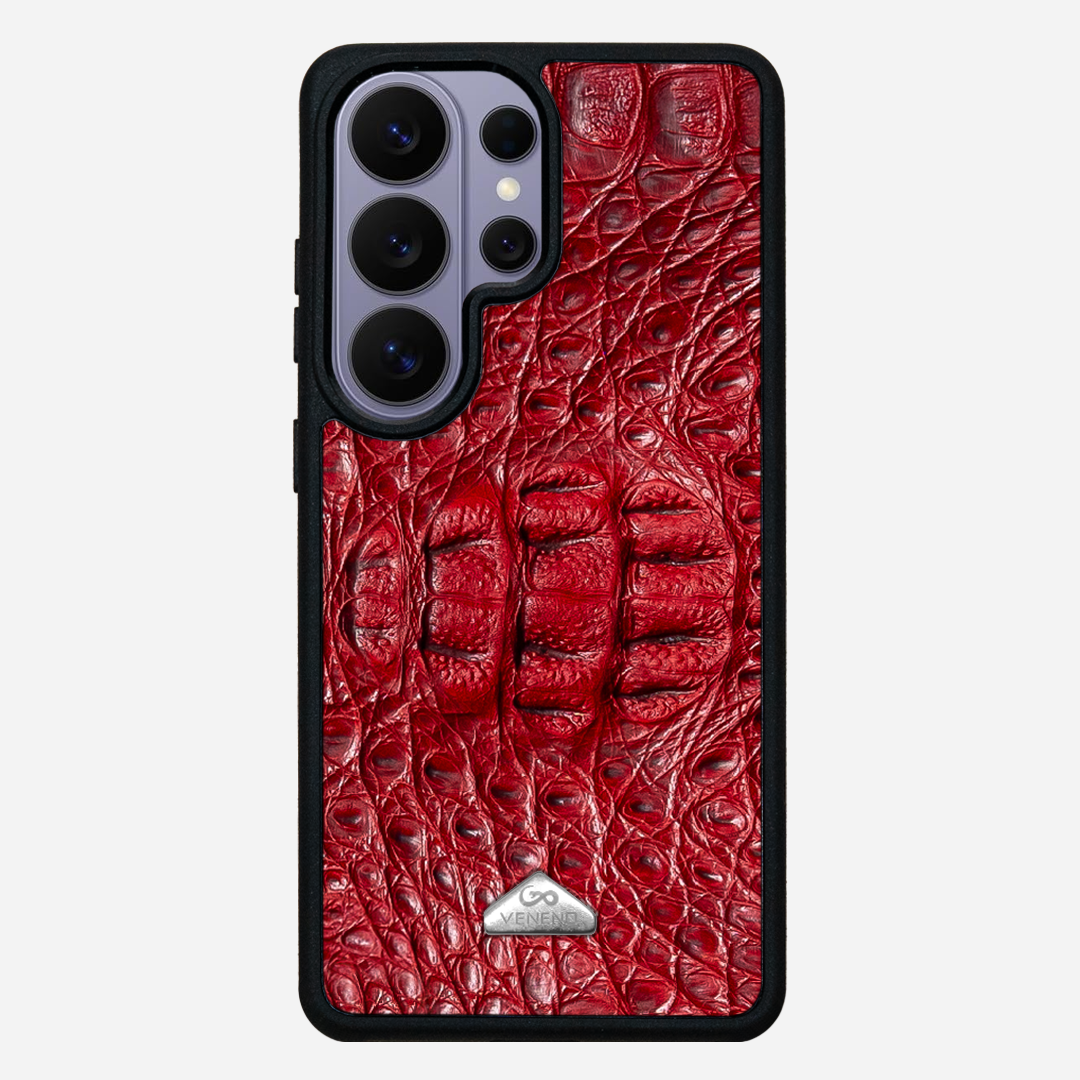 Funda S26 Ultra Phantom Croc Red