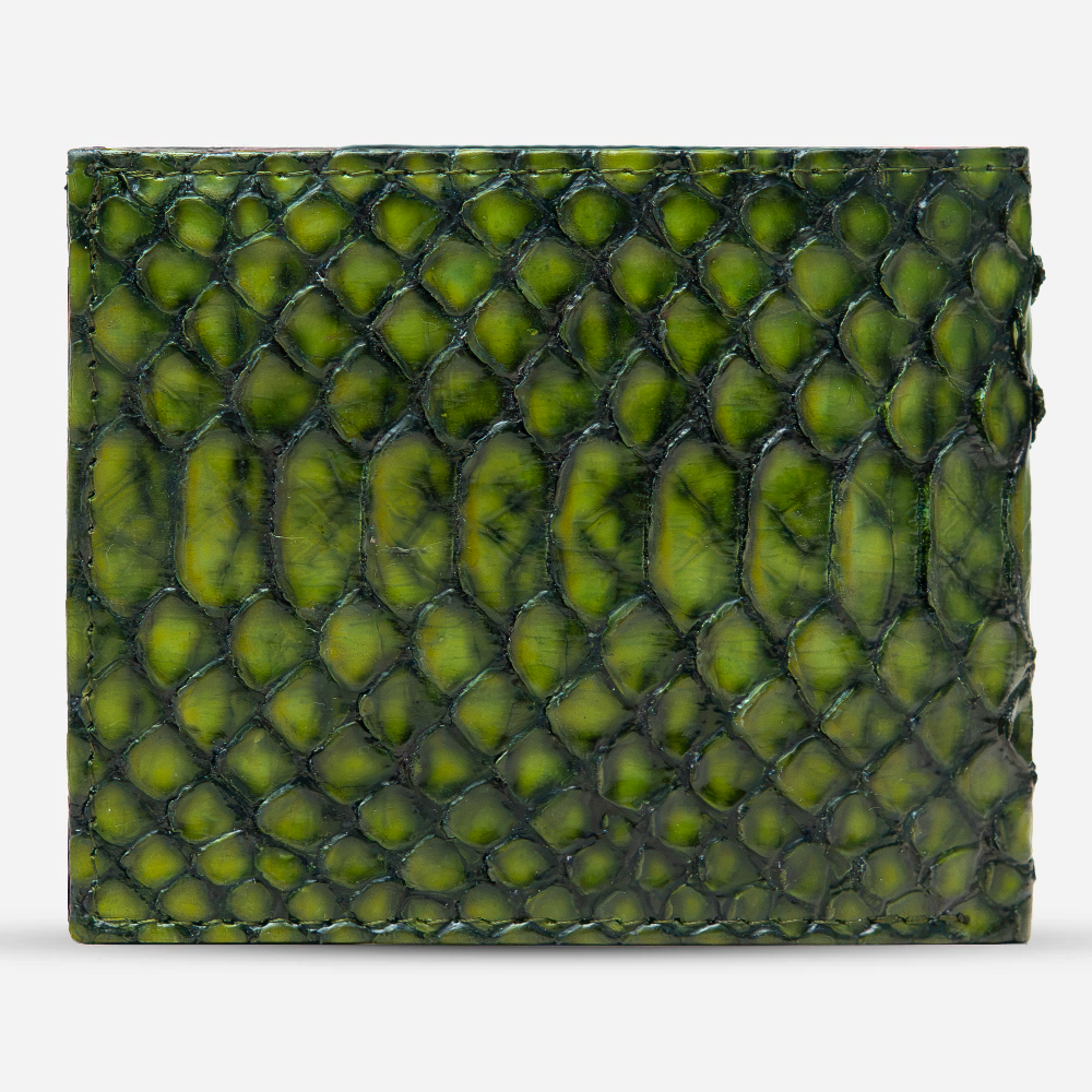 Cartera Grande "The Ambassador" Viper Green