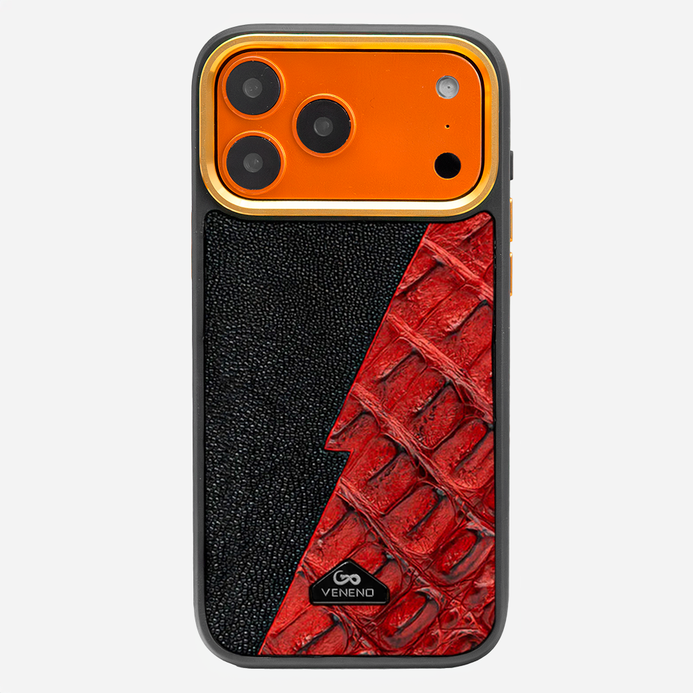 Funda iPhone 17 Pro Max Gemini Red