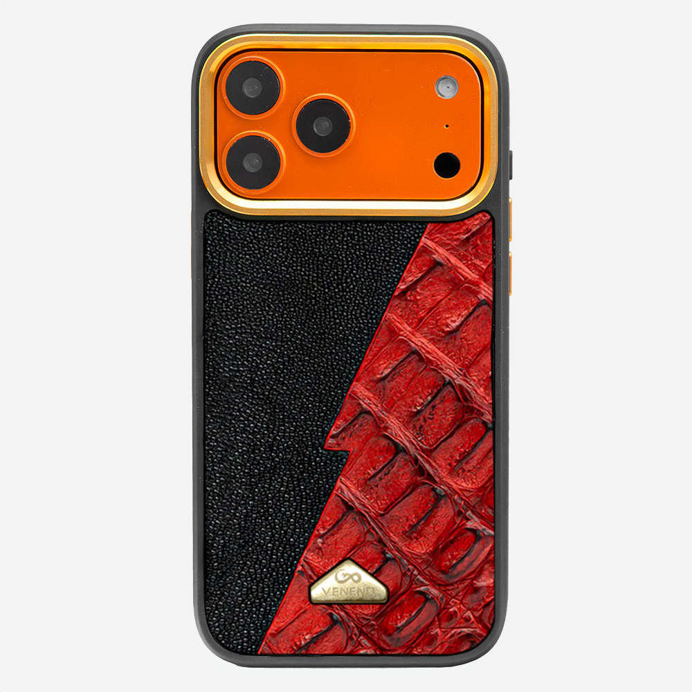 Funda iPhone 17 Pro Max Gemini Red