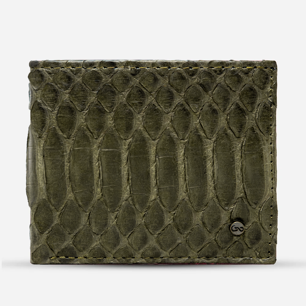 Cartera "The Grid" Smoked Python