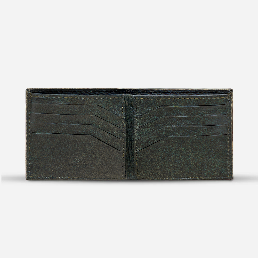 Cartera "The Grid" - Billionaire Graphite Grey