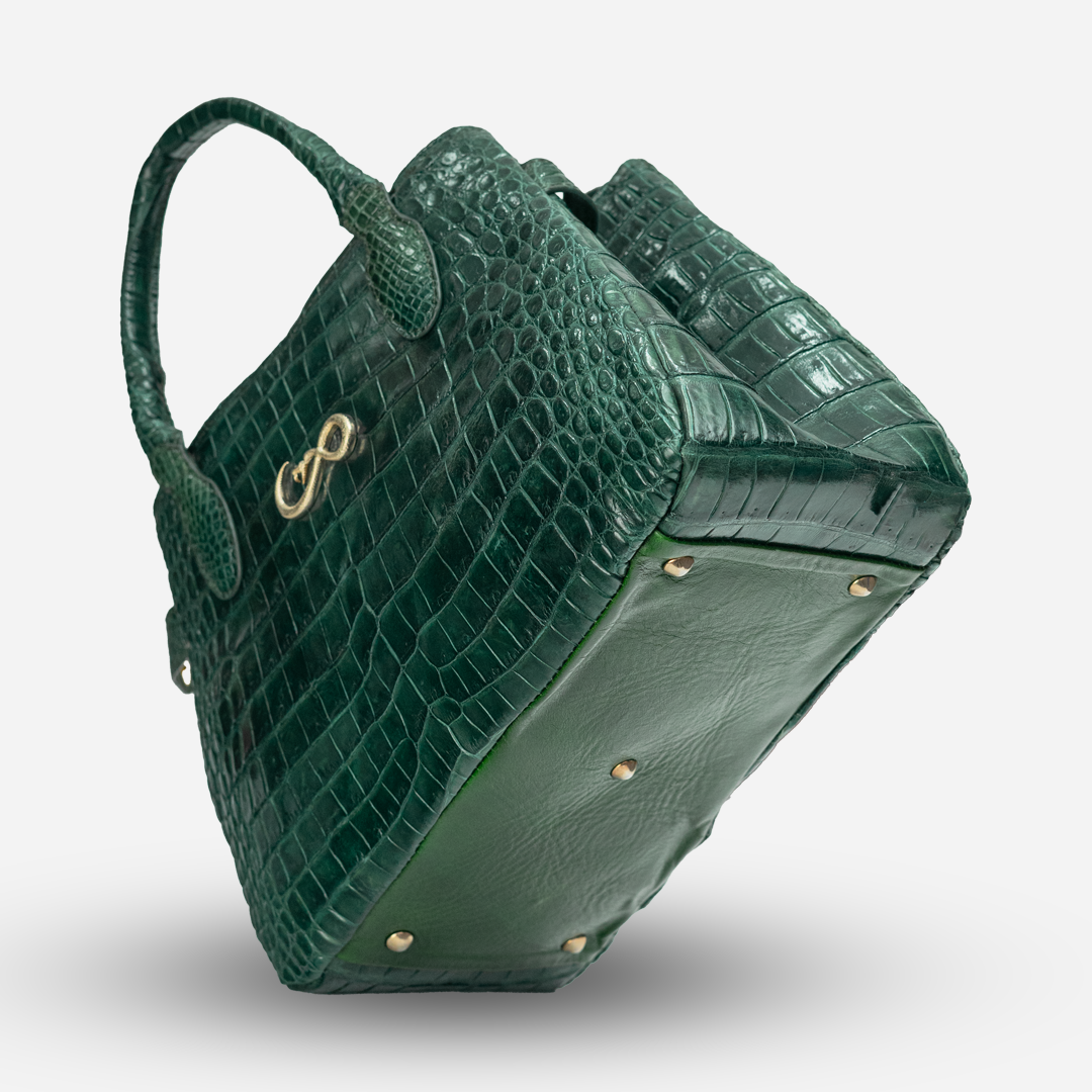Bolso "Joy" - Green Croc