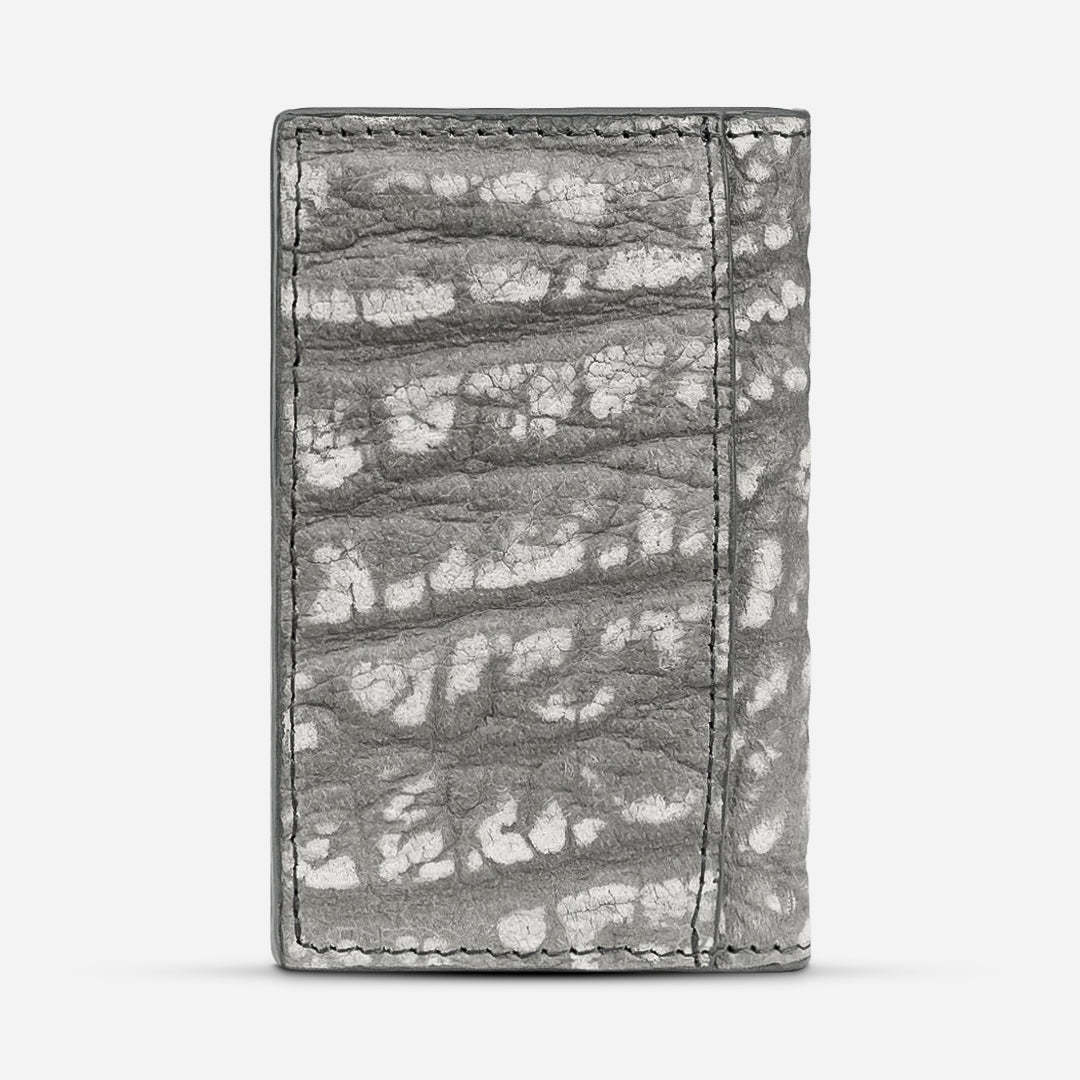 Tarjetero Vertical "Huracán" Gray Snow