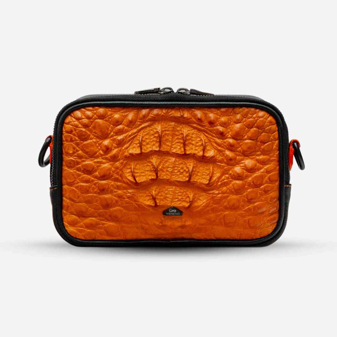 Documentera Mini - Billionaire Croc Orange
