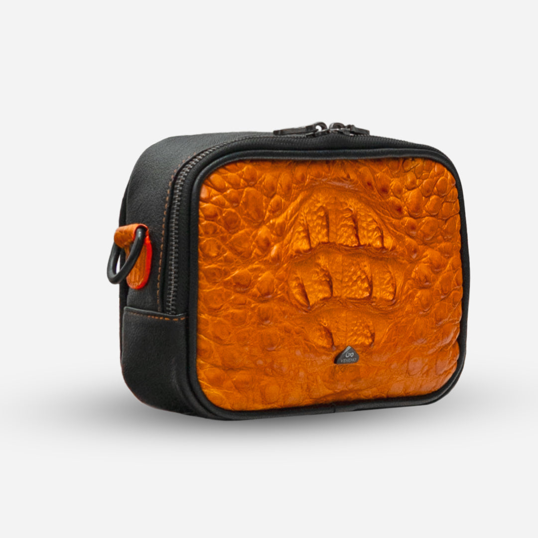 Documentera Mini - Billionaire Croc Orange