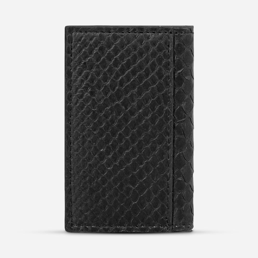 Tarjetero Vertical "Huracán" Python Black