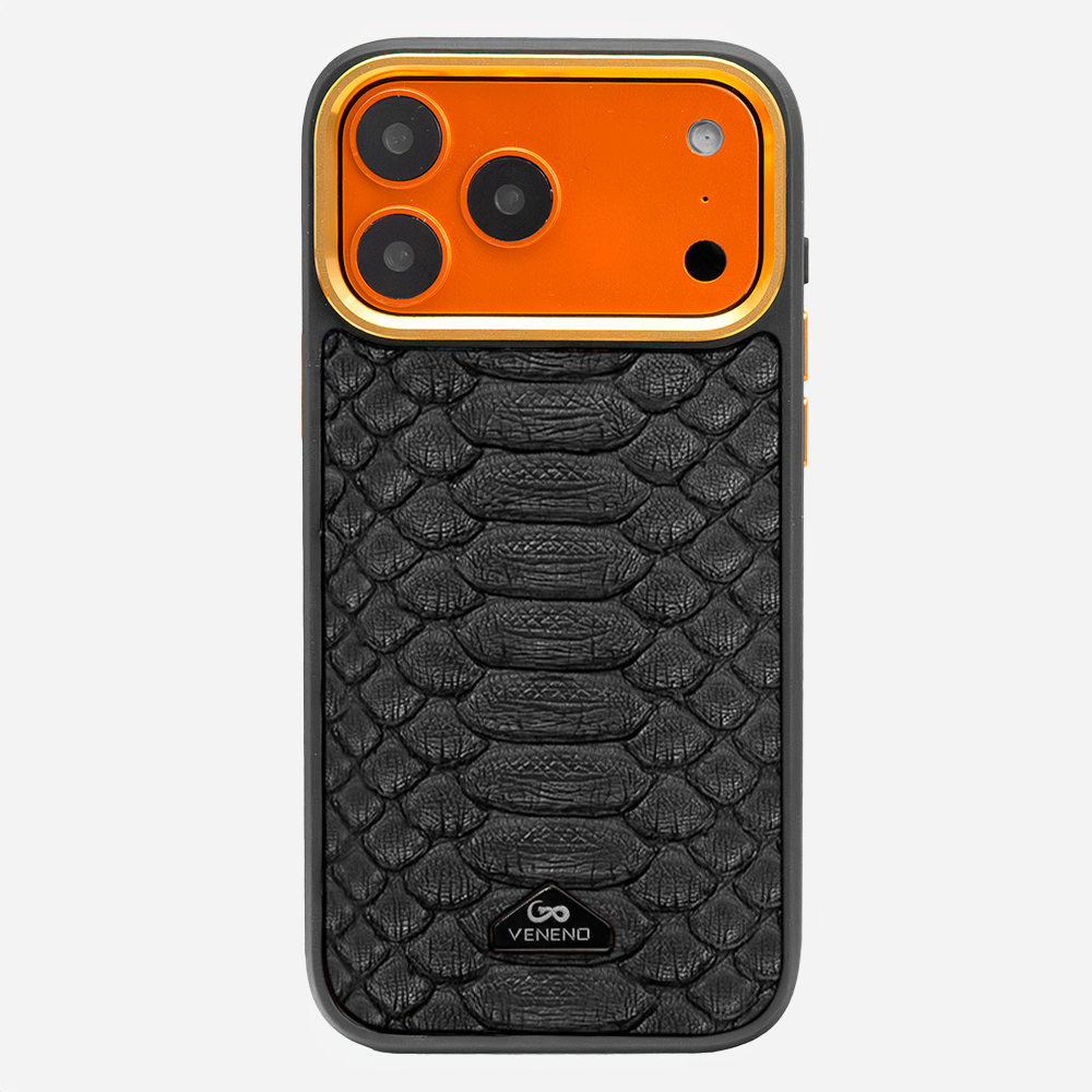 Funda iPhone 17 Pro Max Python Black