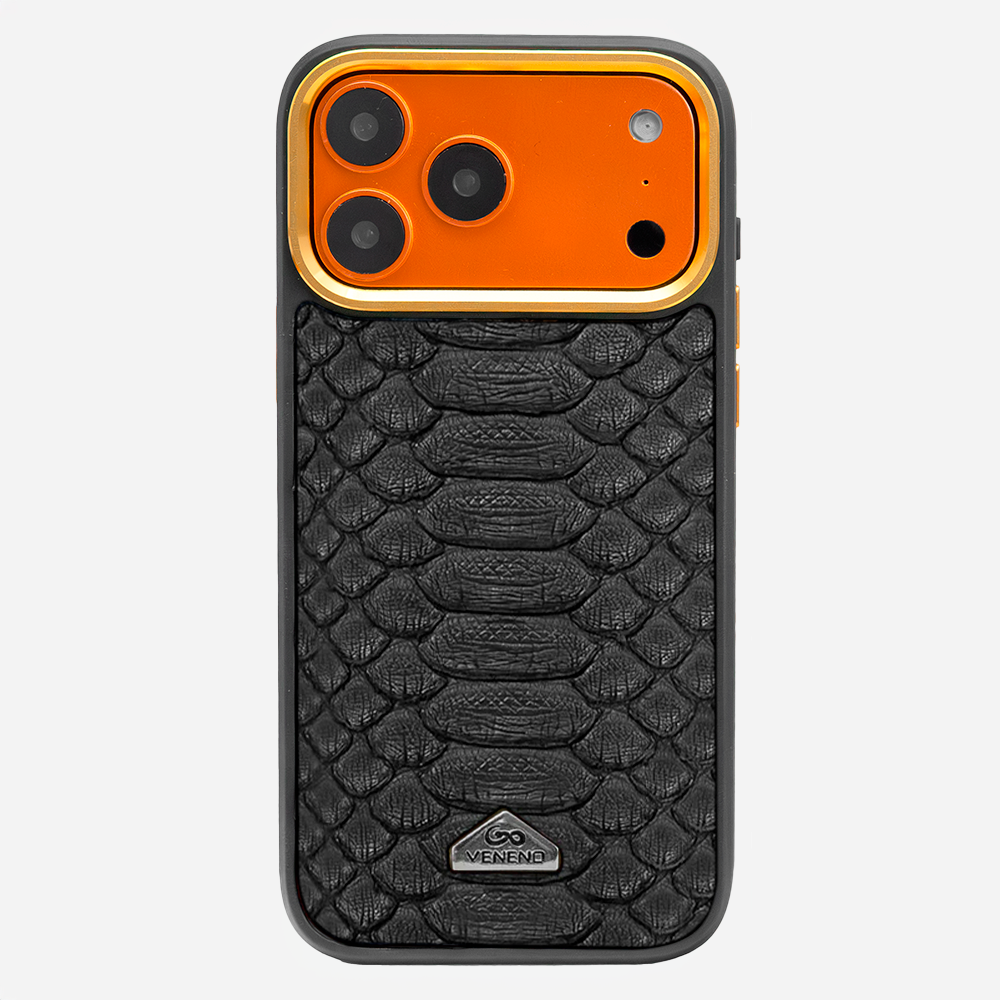 Funda iPhone 17 Pro Max Python Black