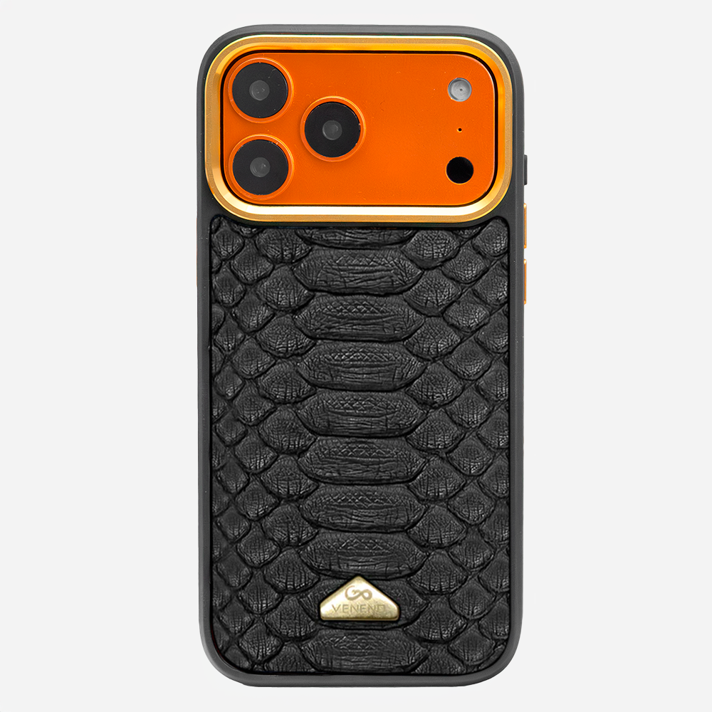 Funda iPhone 17 Pro Max Python Black