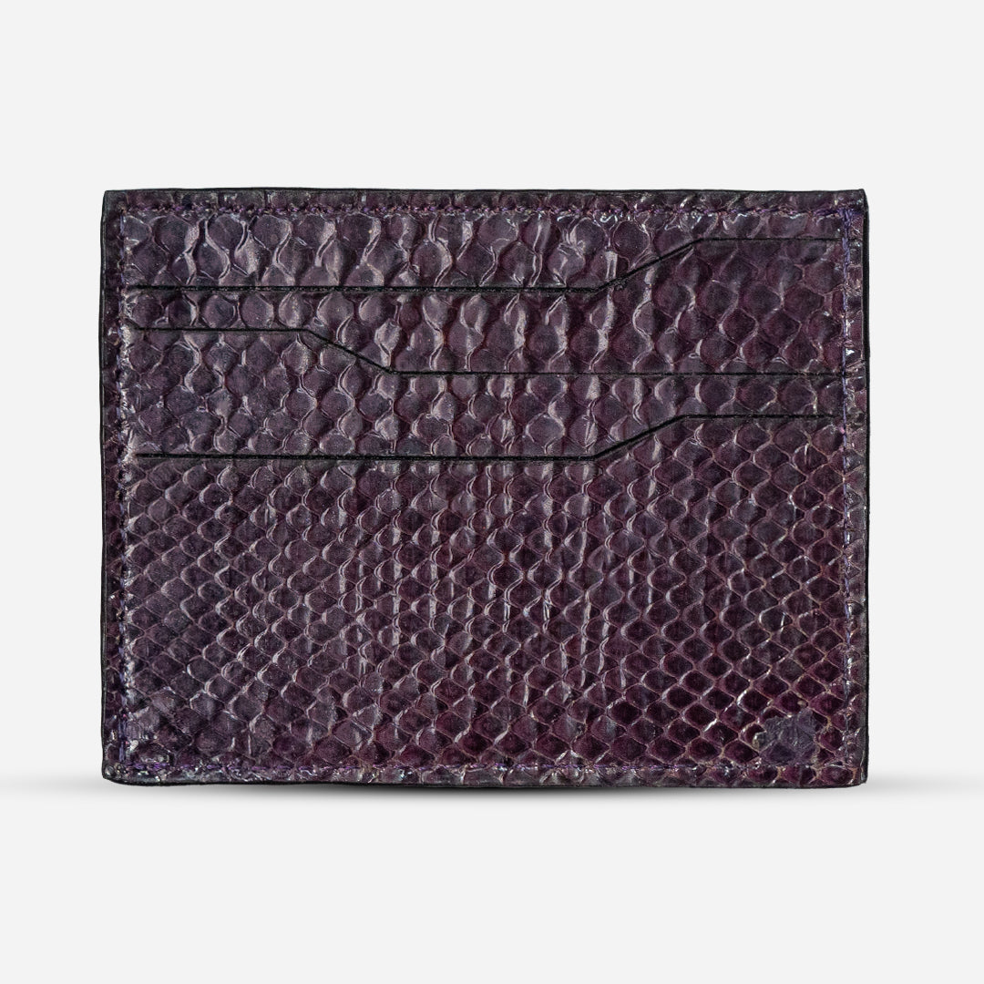 Tarjetero Horizontal "Turbo" Python Syrah