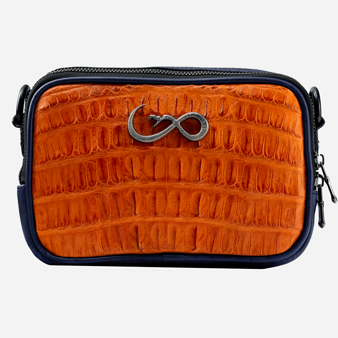 Veneno Documentera Mini - Billionaire Croc Orange