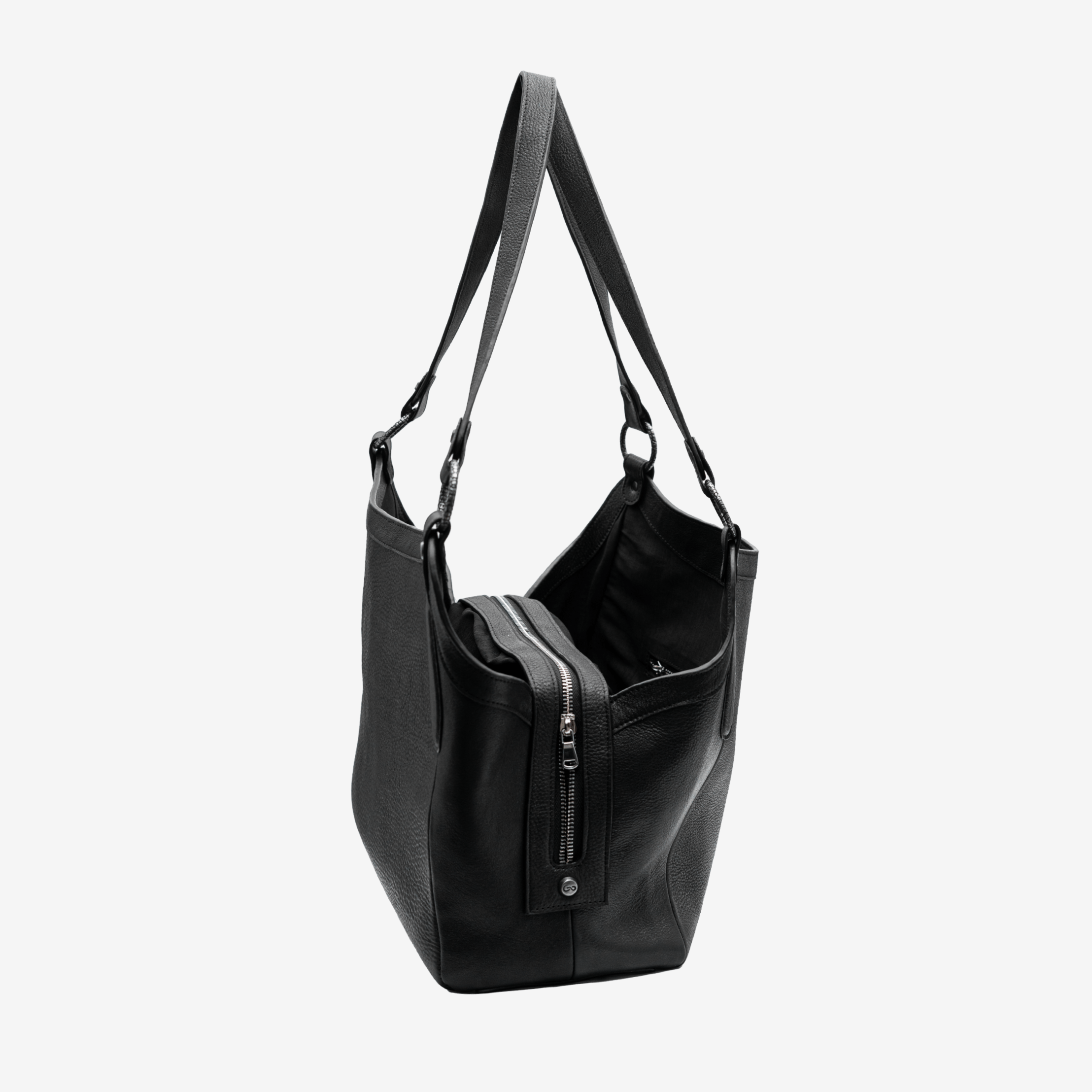 Veneno Leather Goods Bolsa Shoulder bag  - BARBARA Black