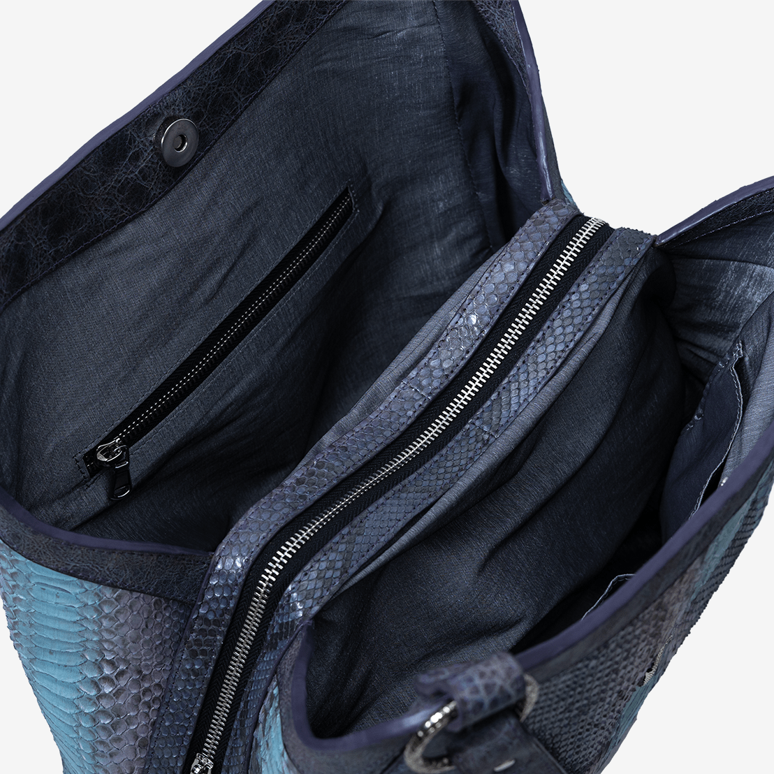 Veneno Leather Goods Bolsa Shoulder bag  - BARBARA Blue Mint