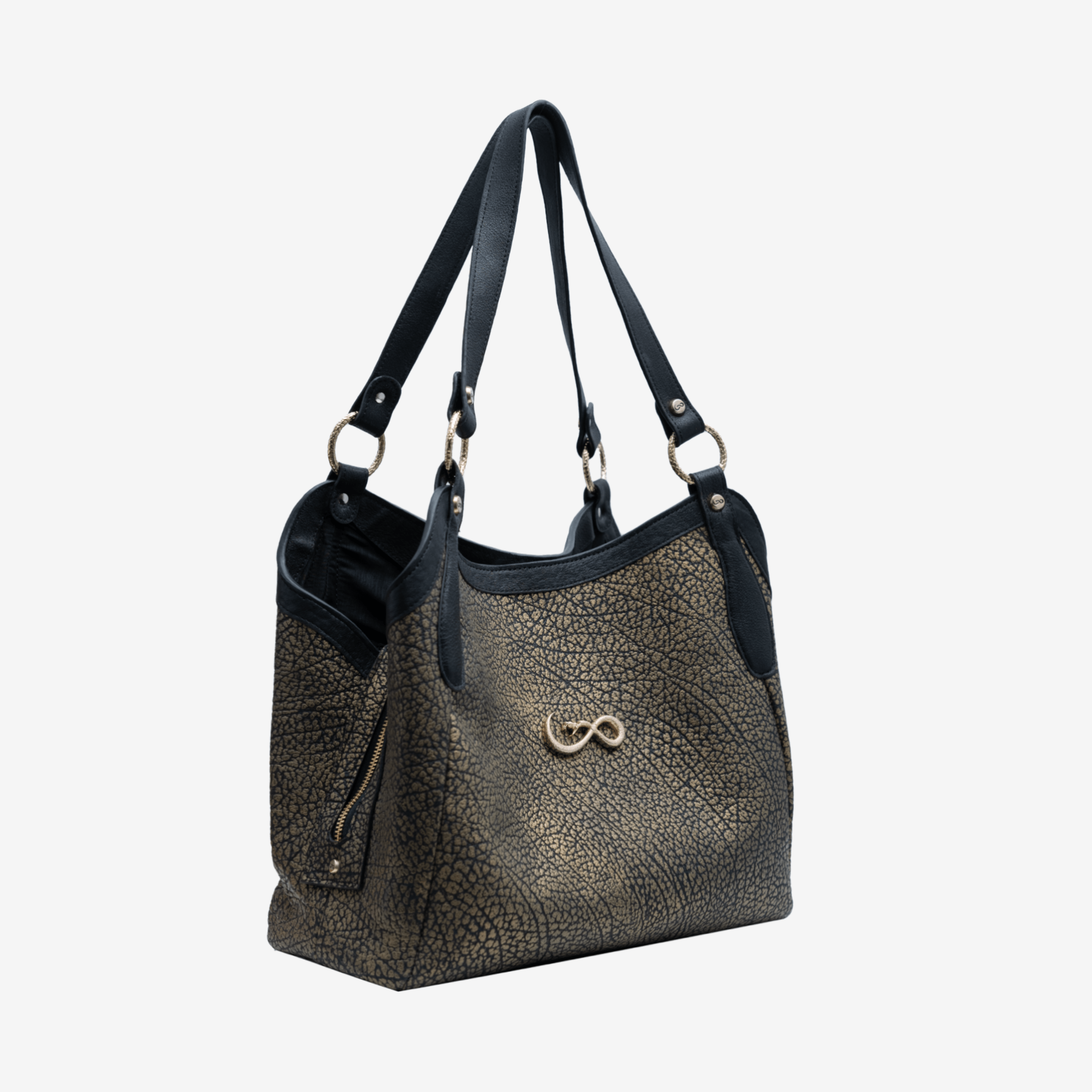 Veneno Leather Goods Bolsa Shoulder bag  - BARBARA golden girl