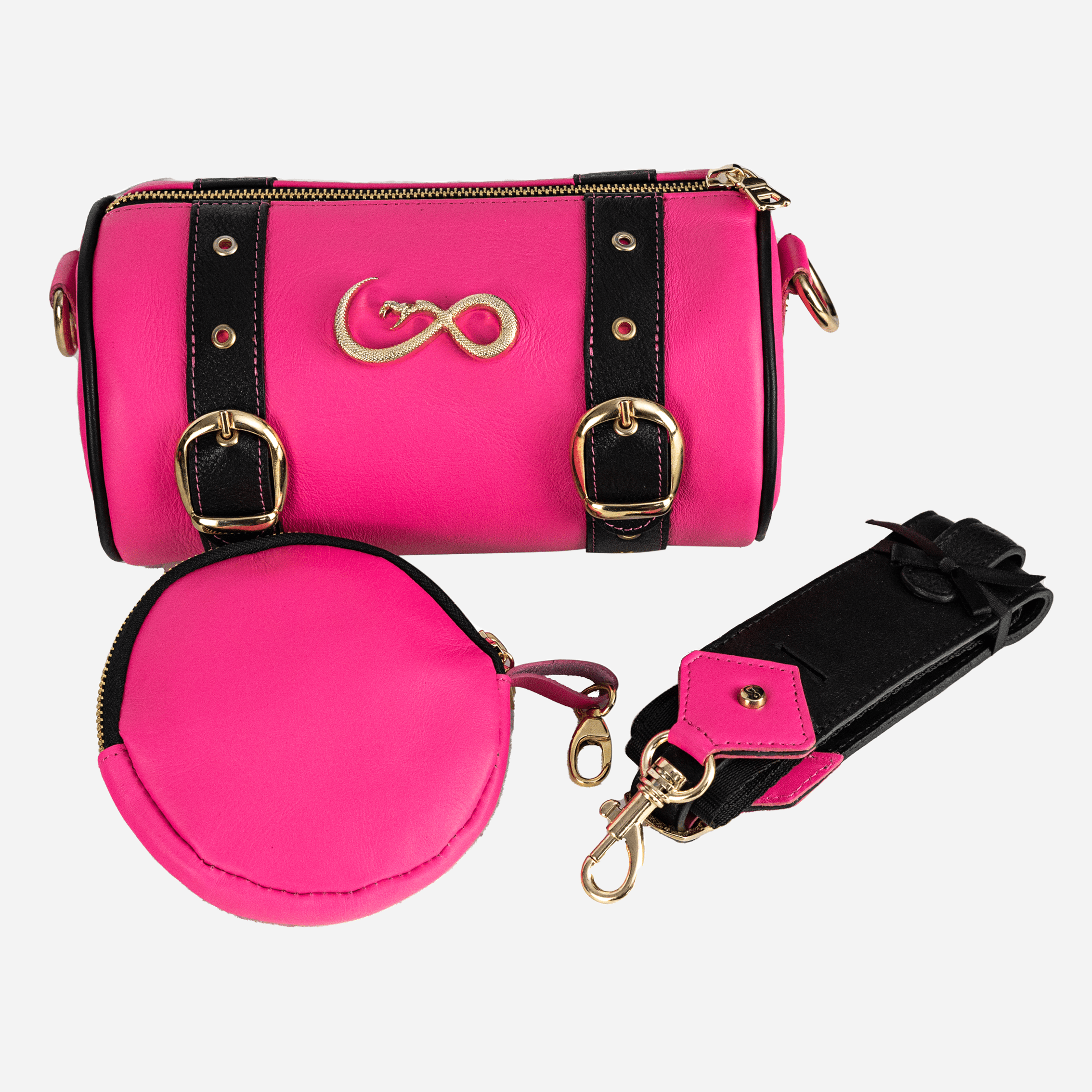 Veneno Leather Goods Bolso "Celeste" - Pink Fever