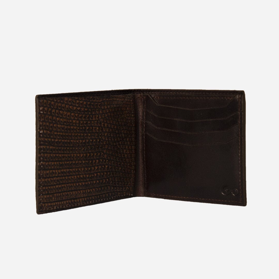 Veneno Leather Goods Cartera "The Grid" Gold