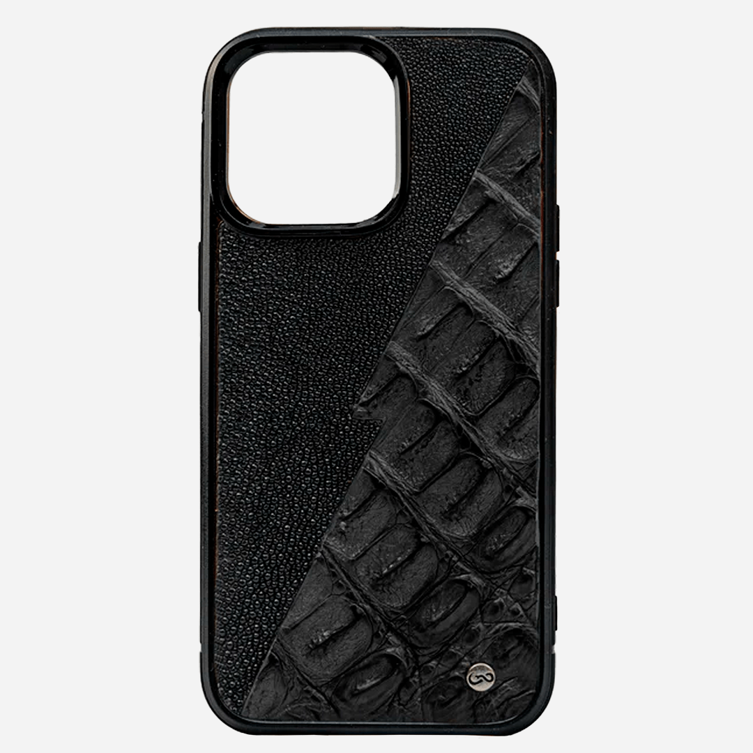 Veneno Leather Goods Funda iPhone 14 Pro Max Gemini Dark