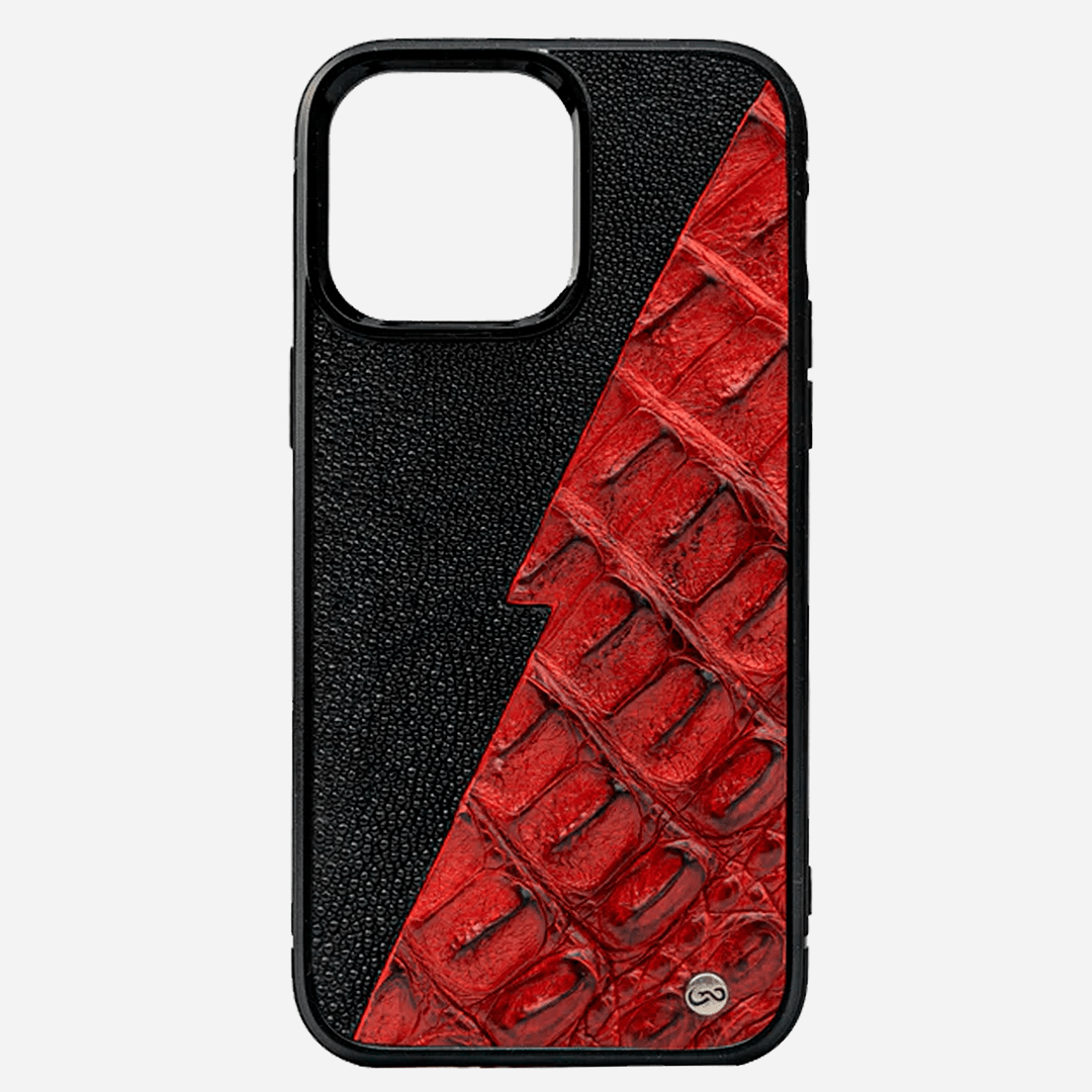 Veneno Leather Goods Funda iPhone 14 Pro Max Gemini Red