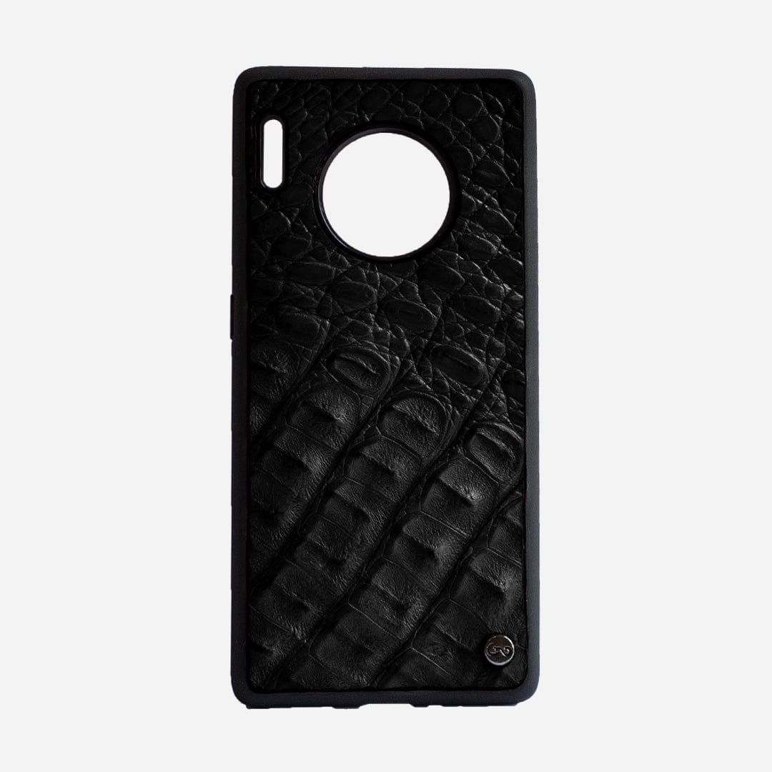 Veneno Leather Goods Funda Mate30Pro -  Billionaire Croc Black