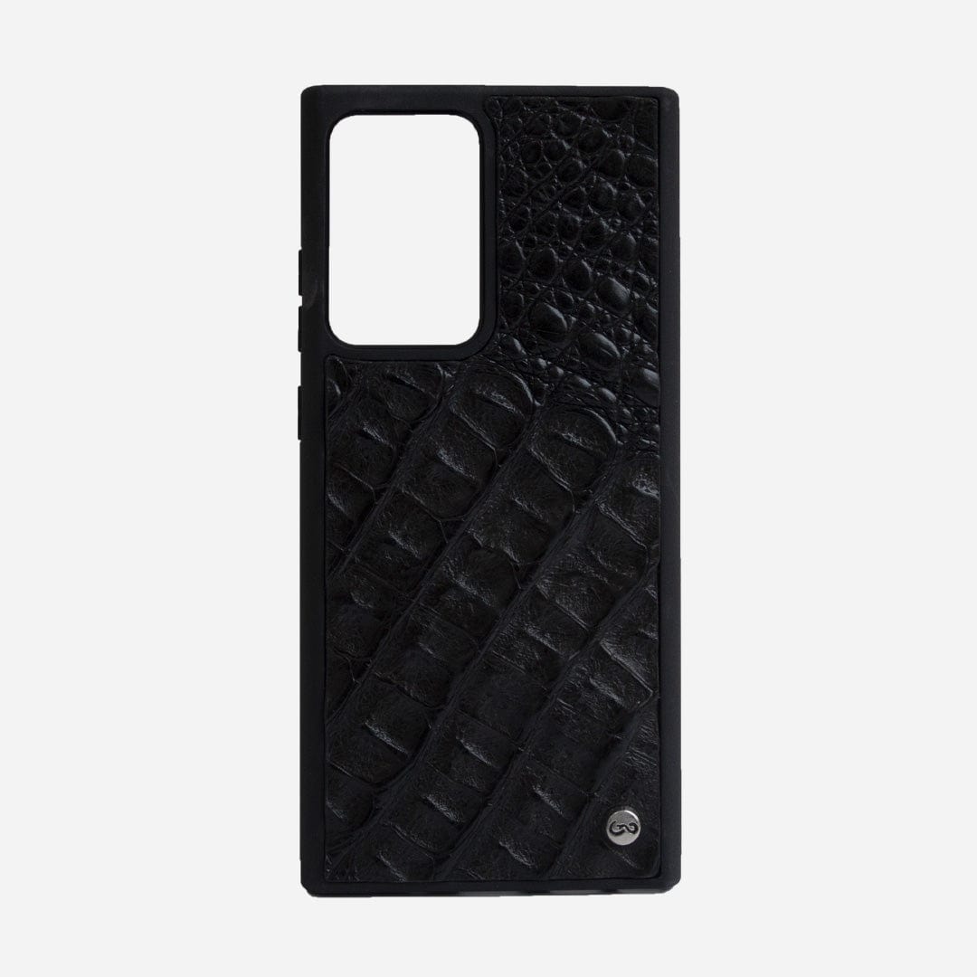 Veneno Leather Goods Funda Note20 - Billionaire Croc Black