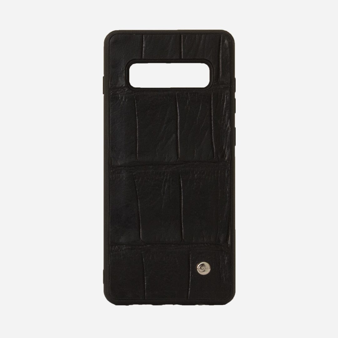 Veneno Leather Goods Funda S10 Plus -  Billionaire Croc Black