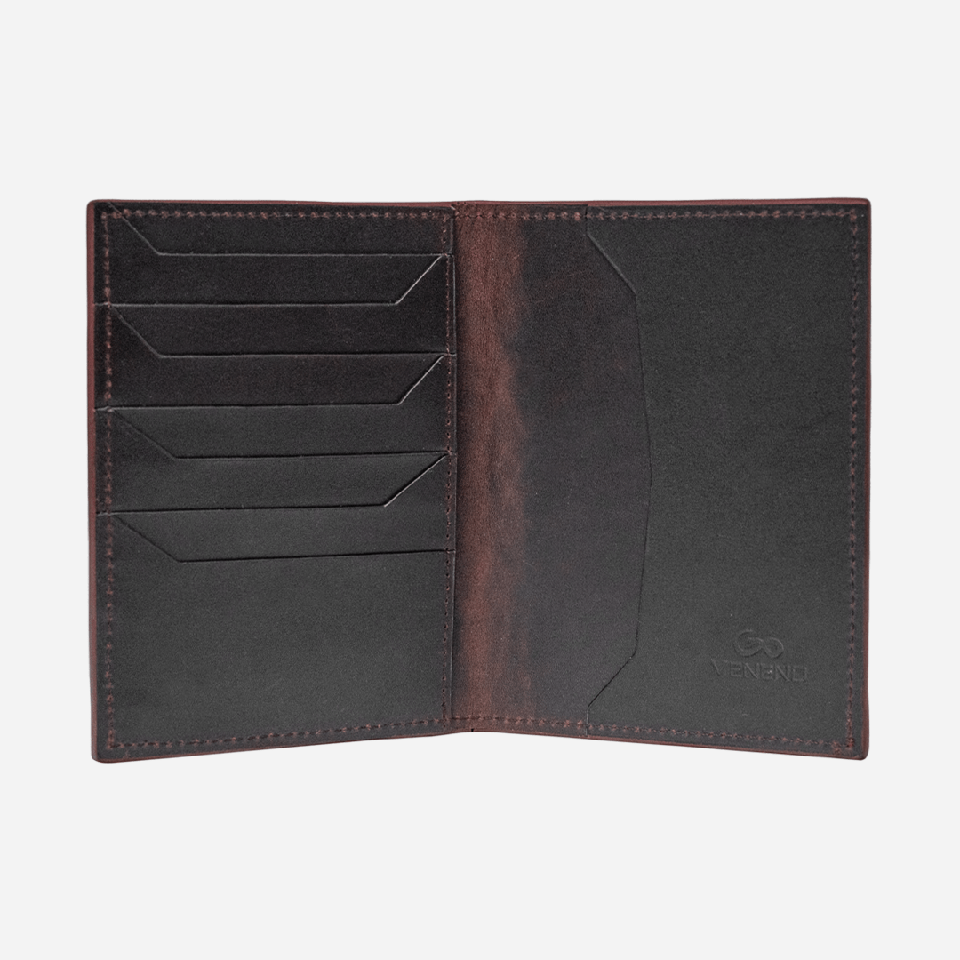 Veneno Leather Goods "Il Foglio" Brick