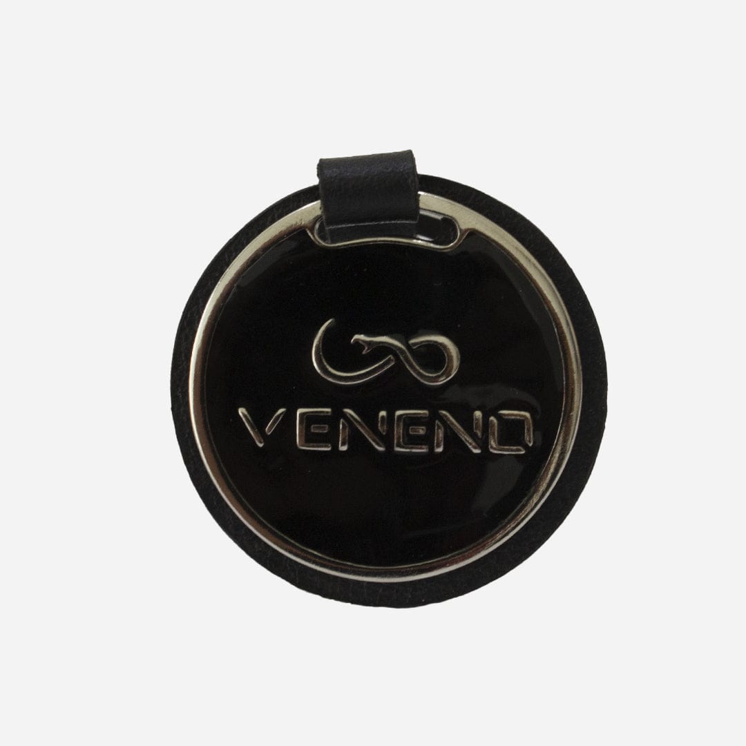 Veneno Leather Goods Llavero "The Circle" Black