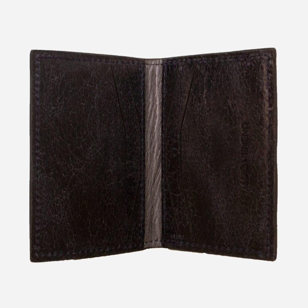 Veneno Leather Goods Tarjetero Vertical "Huracán" Ostrich Egeón