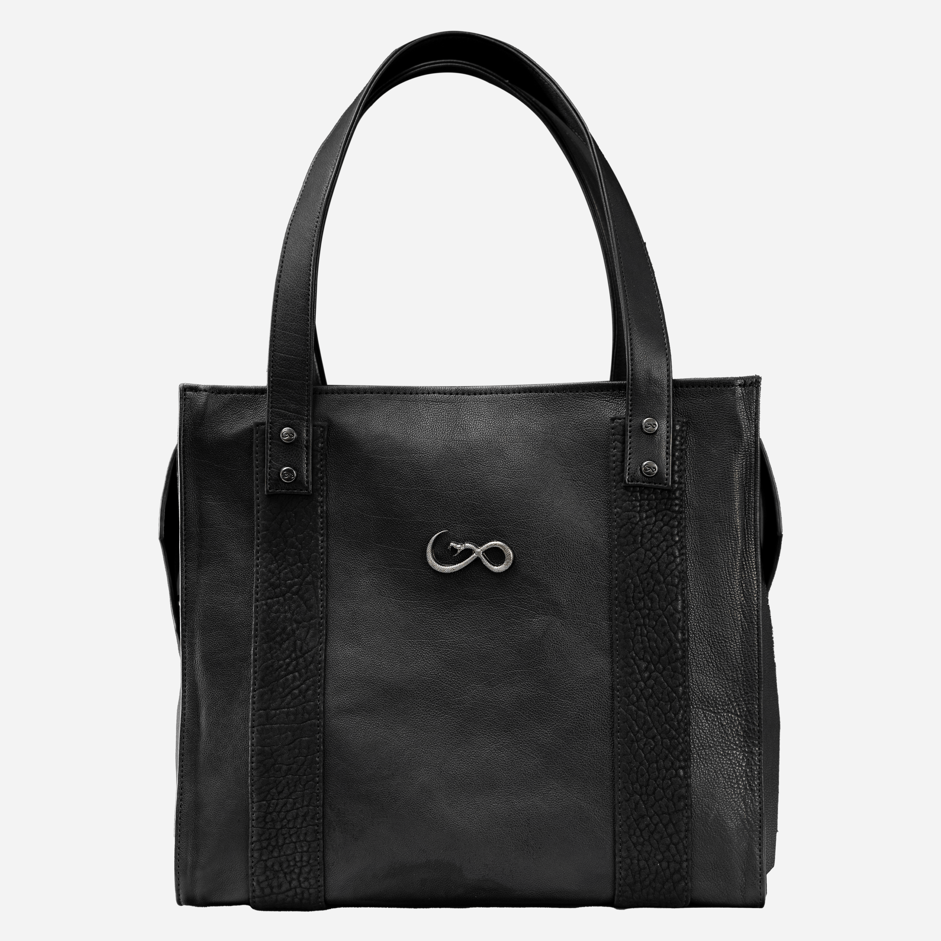 Veneno Leather Goods Tote bag - ELENA BLACK
