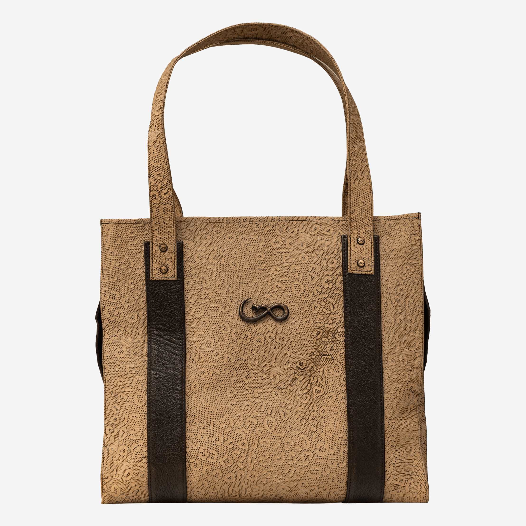 Veneno Leather Goods Tote bag - ELENA BROWN (Laptop)