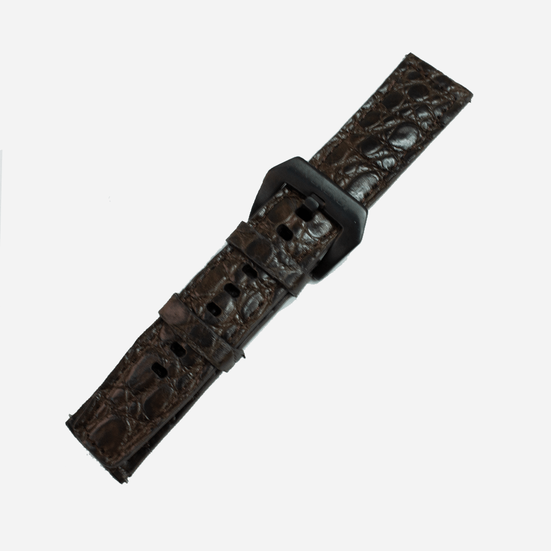 Veneno “Strap 22mm” Billionaire Croc Chocolate