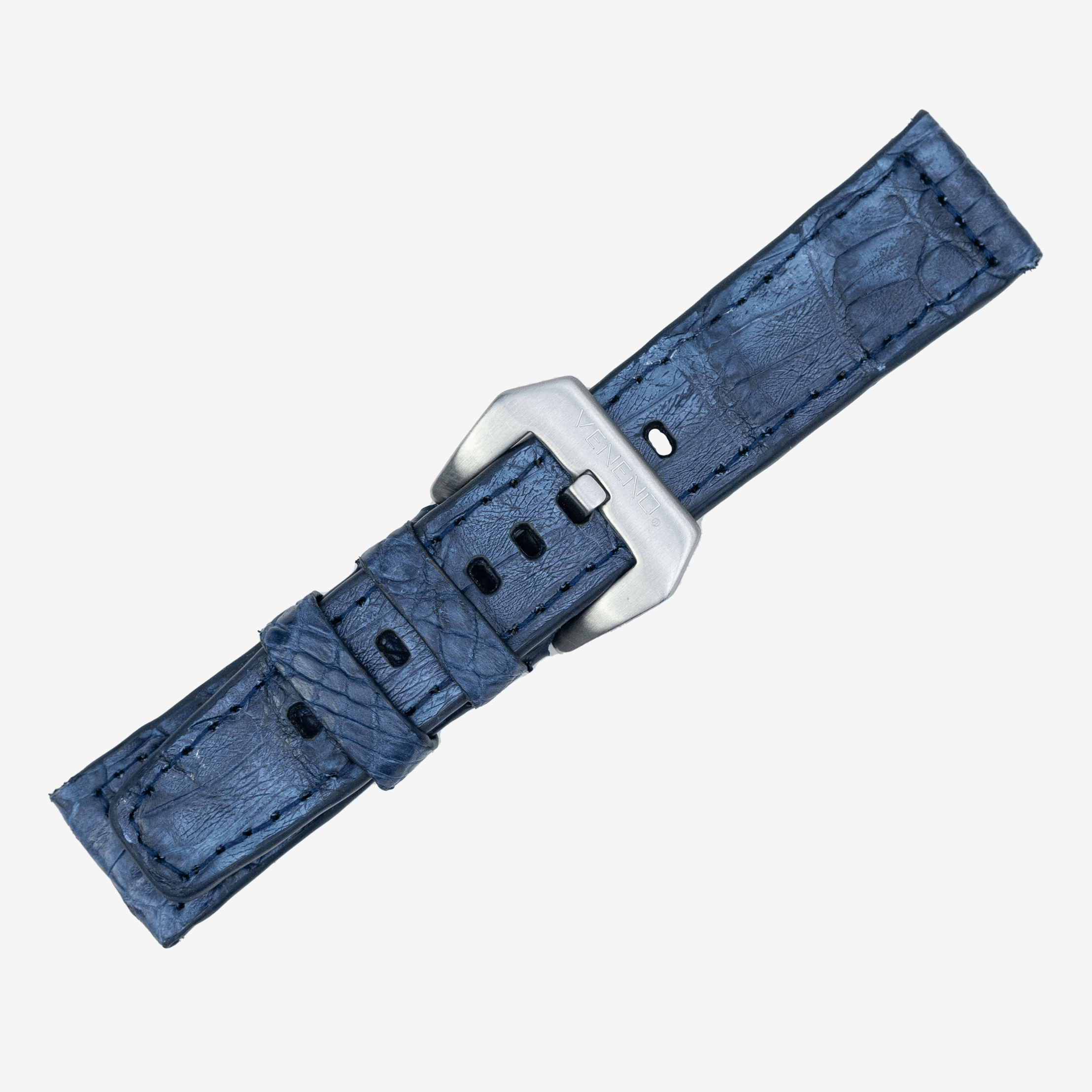 Veneno “Strap 22mm” Croc Blue
