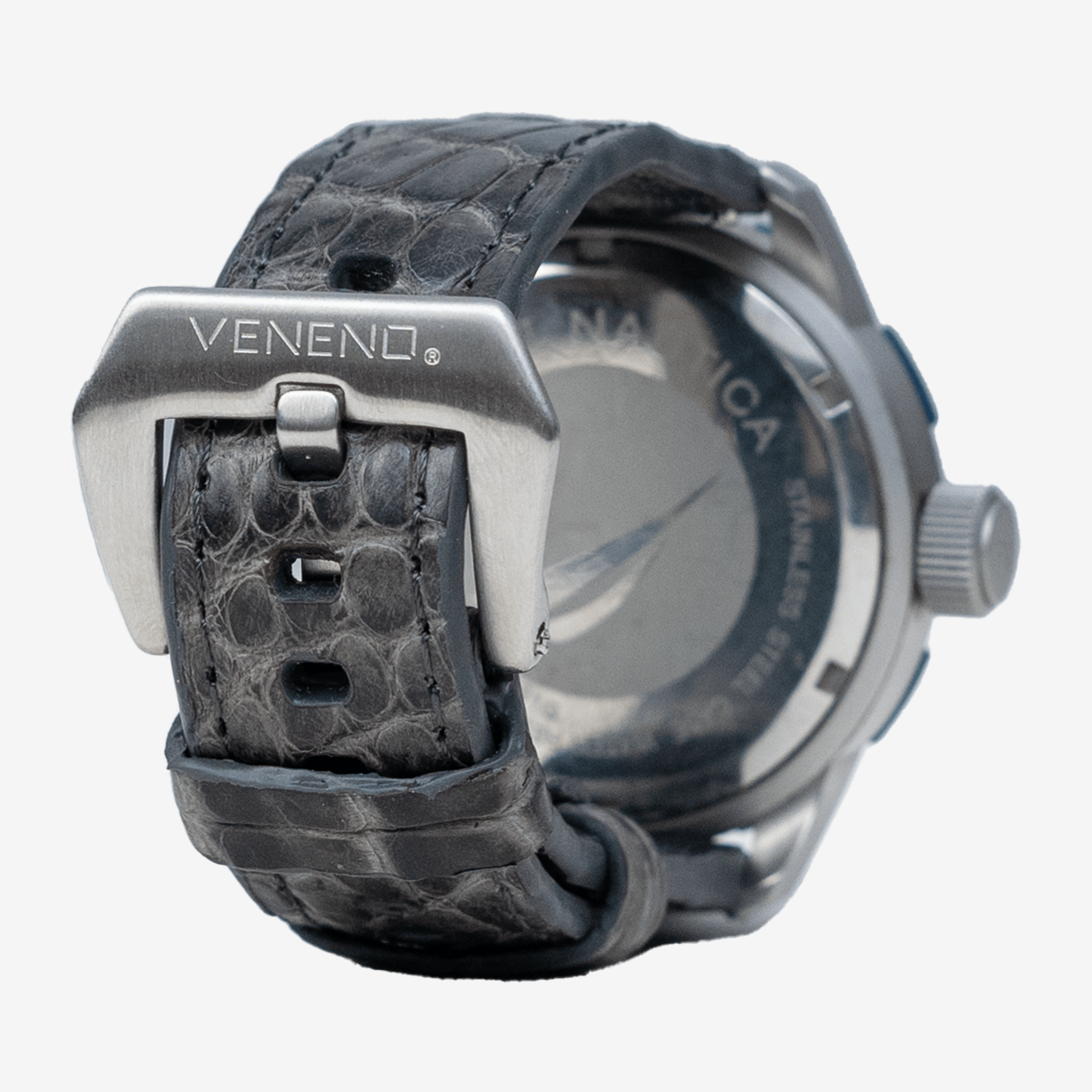 Veneno “Strap 22mm” Croc Gray