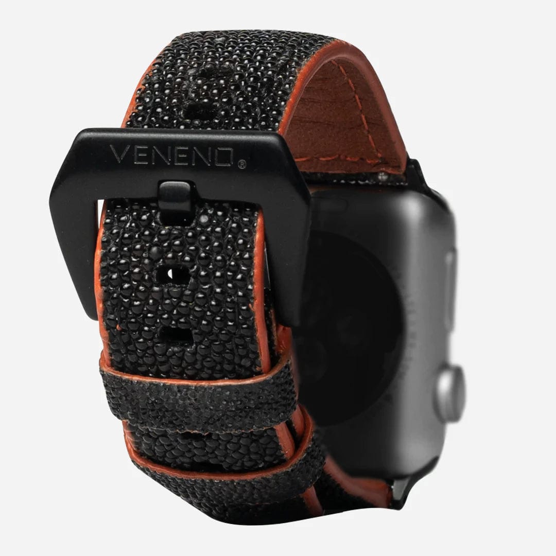 Veneno “Strap Apple Watch Ultra” Black- Orange