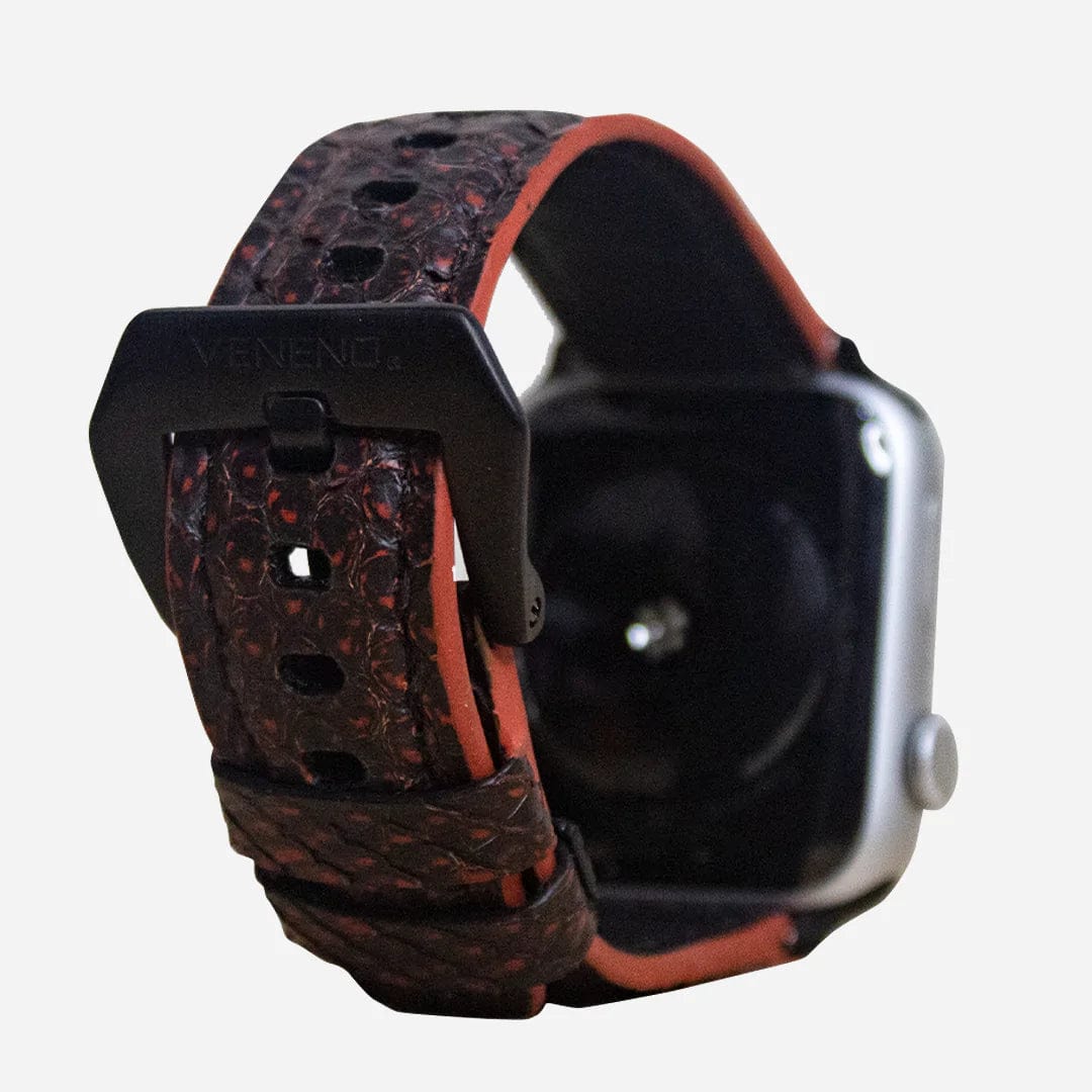 Veneno “Strap Apple Watch Ultra” Python Mandarin
